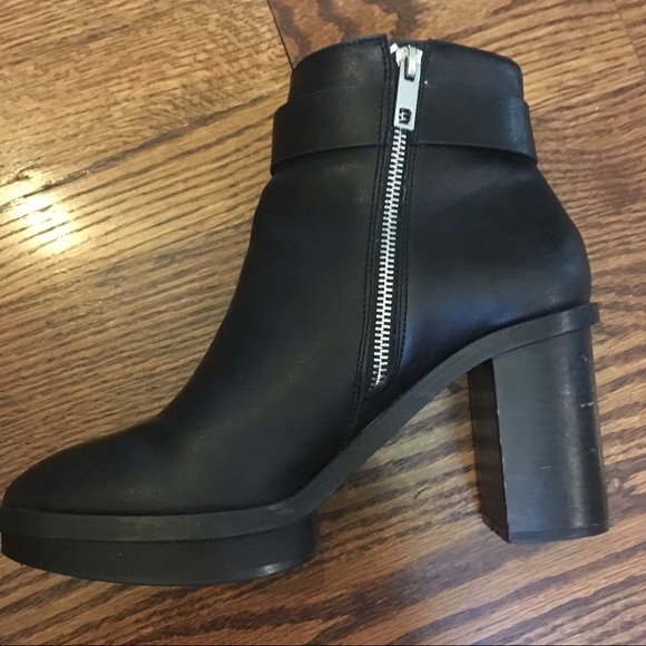 Pull & Bear platform heeled zippered boots eu 40 - Picture 2 of 10